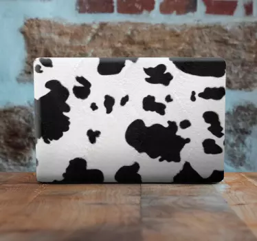 Laptop Aufkleber kuhdruckmuster - TenStickers