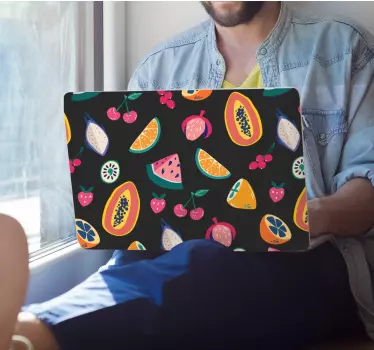 Laptop Aufkleber lebendige fruchtmotive - TenStickers