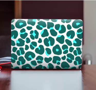 Laptop Aufkleber leopardenfleckenmuster - TenStickers