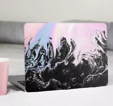 Laptop aufkleber marmoroberfläche schutz - TenStickers