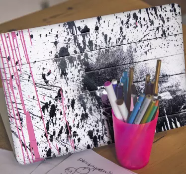 Laptop aufkleber moderne abstrakte muster - TenStickers