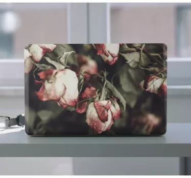 Laptop aufkleber trockenblumen arrangement - TenStickers