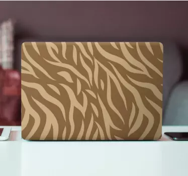 Laptop Aufkleber welliges tier inspiriert - TenStickers