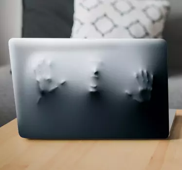 Laptop Aufkleber Gruselige Figur - TenStickers