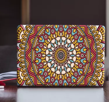 Laptopaufkleber Boho Mandala - TenStickers