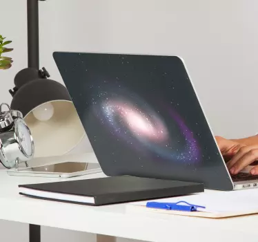 Laptopaufkleber Galaxie - TenStickers