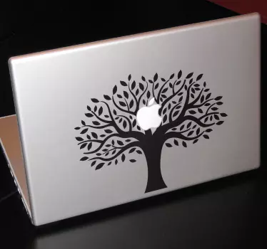 MacBook Aufkleber Baum - TenStickers