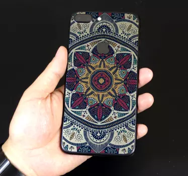 Mandala iPhone Smartphone Sticker - TenStickers