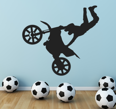 Wandtattoo Wohnzimmer Motocross Freestyle - TenStickers
