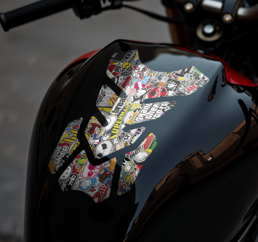 Motorrad Aufkleber aufkleberbombe - TenStickers