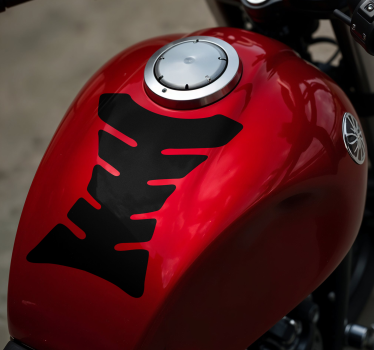 Motorrad Aufkleber einfarbige haut - TenStickers