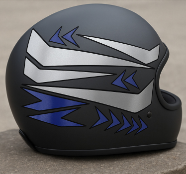 Motorrad Aufkleber Helm Grafikdesign - TenStickers