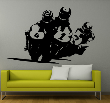 Motorrad folie lead pack geschwindigkeit - TenStickers