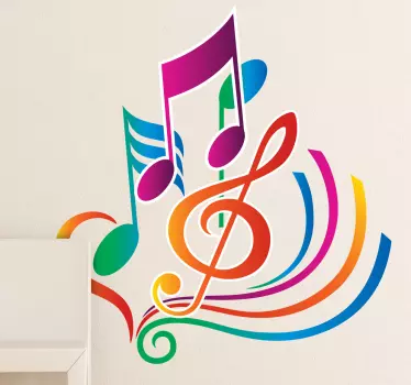Musik Motive Aufkleber - TenStickers