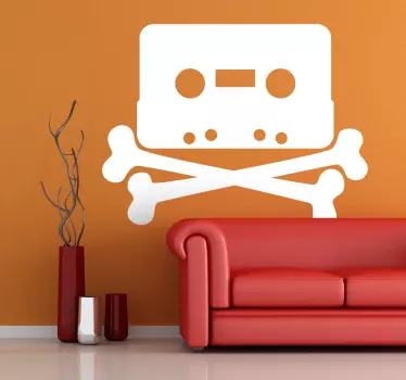 Musikpirat Aufkleber - TenStickers