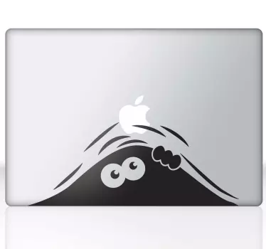 Mysteriöse Person Laptop Sticker - TenStickers