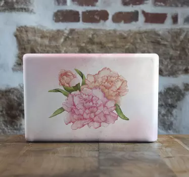 Notebook Aufkleber Nationalblume - TenStickers