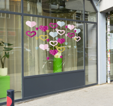 Wandtattoo Herzen Kollektion - TenStickers