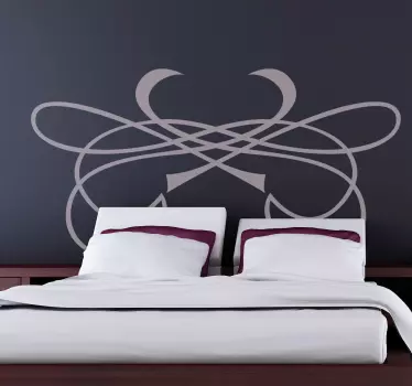 Ornament Wandtattoo Schlafzimmer - TenStickers