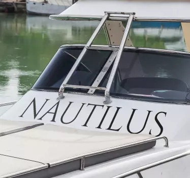 Personalisierter Aufkleber latin Typographie - TenStickers