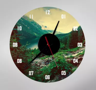 Personalisierte Uhr Aufkleber - TenStickers