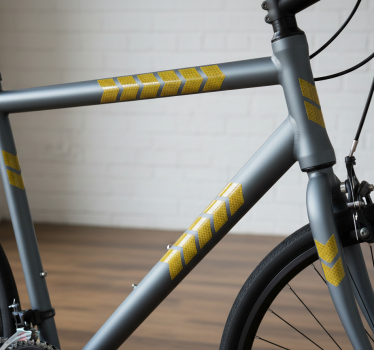 Personalisierter aufkleber chevron-muster aufkleber - TenStickers