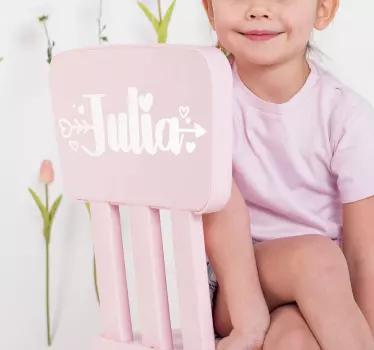 Personalisierter Aufkleber mit Namen - TenStickers