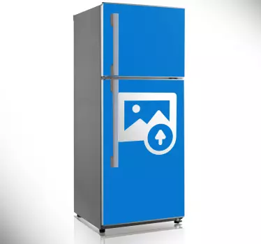 Personalisierbare Kühlschrank Folie - TenStickers
