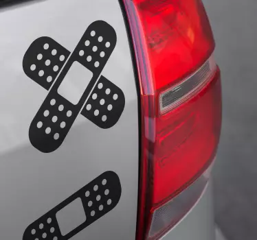 Pflaster fahrzeugaufkleber - TenStickers