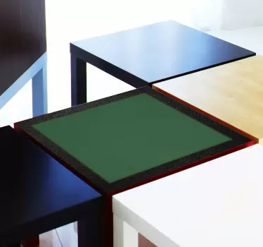 Poker Tisch Aufkleber - TenStickers