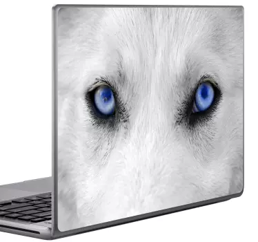 Polarfuchs Laptop Aufkleber - TenStickers