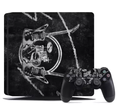 Ps4 aufkleber für schlagzeugset - TenStickers