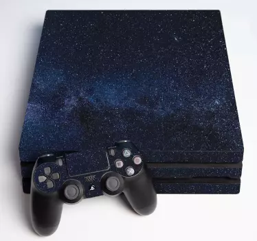 Ps4 aufkleber kosmisches galaxie design - TenStickers