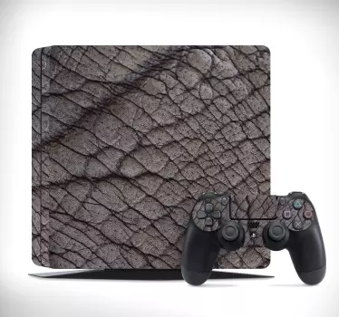 Ps4 aufkleber mit rissmuster - TenStickers
