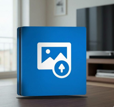 Ps4 aufkleber personalisiert ps4 slim - TenStickers