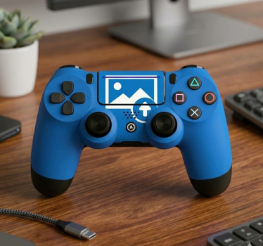 Ps4 aufkleber personalisierter ps4 controller - TenStickers