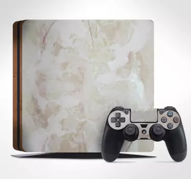 Ornament Sticker  PS4 Skin Marmor Textur - TenStickers