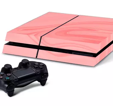 PS4 Skin rosa Maserung - TenStickers