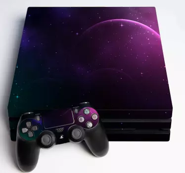 PS4 Skin Universum und galaxie - TenStickers