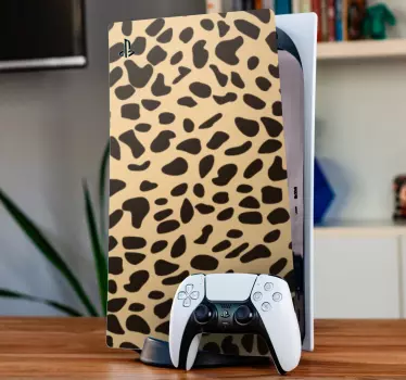 PS5 Skin abdeckung mit leopardenmuster - TenStickers