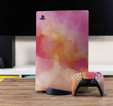 Ps5 skin aquarell farbverlauf - TenStickers