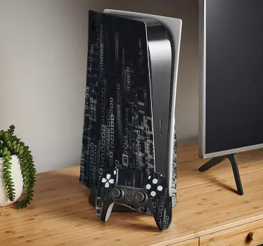 Ps5 skin digitales schaltkreis overlay - TenStickers