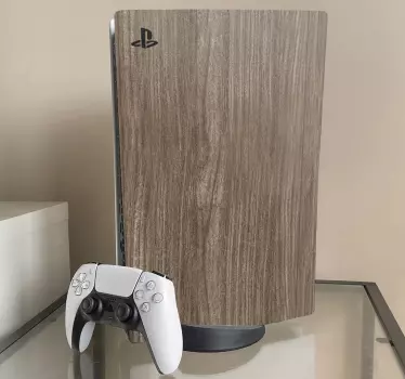 PS5 Skin Eichenholzhaut - TenStickers