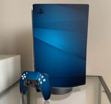 Ps5 skin elegante blaue hülle - TenStickers