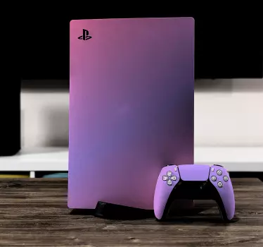 Ps5 skin farbverlauf konsolenabdeckung - TenStickers