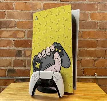Ps5 skin gaming controller grafik - TenStickers