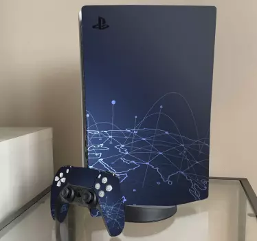 Ps5 skin globale verbindungs-thematik - TenStickers