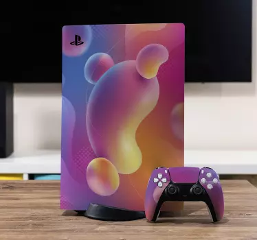 Ps5 skin lebendige formzubehör - TenStickers