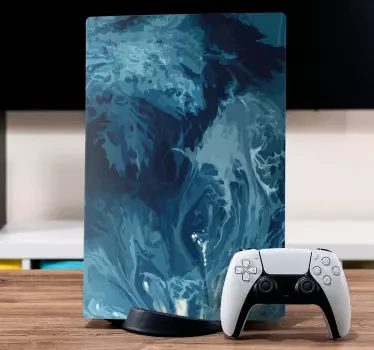 PS5 Skin meereswellenmuster - TenStickers