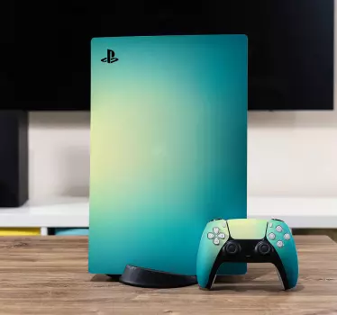 Ps5 skin mit farbverlauf controller skin - TenStickers